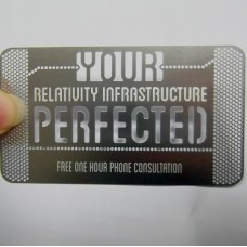 Manufacturer Customized Stainless Steel Metal Business Card